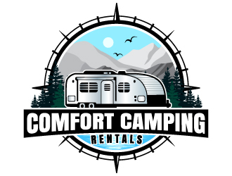 Comfort Camping Rentals logo design by uttam