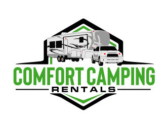 Comfort Camping Rentals logo design by AamirKhan