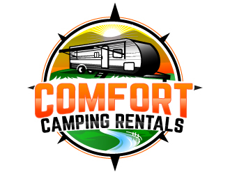 Comfort Camping Rentals logo design by Suvendu