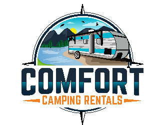 Comfort Camping Rentals logo design by Suvendu
