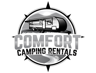 Comfort Camping Rentals logo design by Suvendu