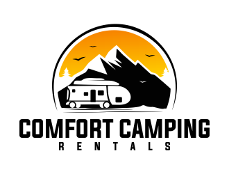 Comfort Camping Rentals logo design by JessicaLopes