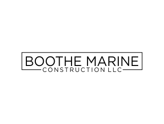 Boothe Marine Construction LLC logo design by aflah