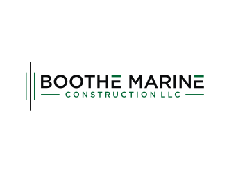 Boothe Marine Construction LLC logo design by mukleyRx