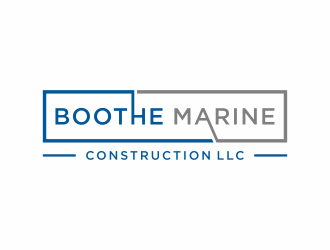 Boothe Marine Construction LLC logo design by menanagan