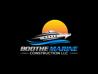 Boothe Marine Construction LLC logo design by zinnia