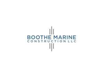 Boothe Marine Construction LLC logo design by RatuCempaka