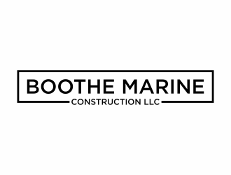 Boothe Marine Construction LLC logo design by hopee
