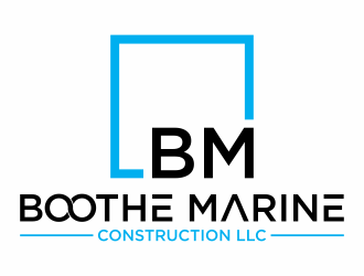 Boothe Marine Construction LLC logo design by hopee