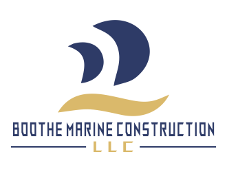 Boothe Marine Construction LLC logo design by Aldo