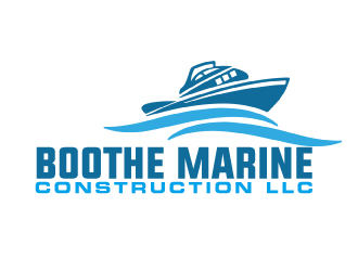 Boothe Marine Construction LLC logo design by AamirKhan