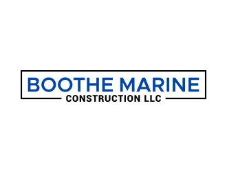 Boothe Marine Construction LLC logo design by lexipej
