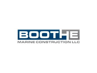 Boothe Marine Construction LLC logo design by muda_belia