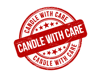 Candle with Care logo design by cybil