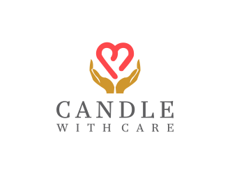 Candle with Care logo design by kaylee