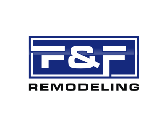 F & F Remodeling  logo design by mbamboex