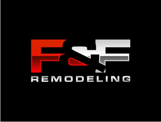F & F Remodeling  logo design by puthreeone