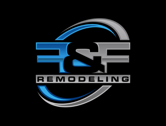 F & F Remodeling  logo design by alby