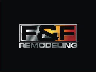 F & F Remodeling  logo design by josephira