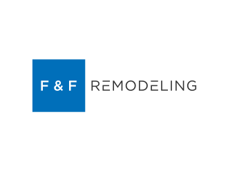 F & F Remodeling  logo design by Inaya