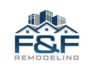 F & F Remodeling  logo design by akilis13