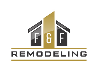 F & F Remodeling  logo design by akilis13