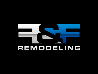 F & F Remodeling  logo design by lexipej