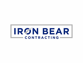 Iron bear contracting  logo design by kurnia