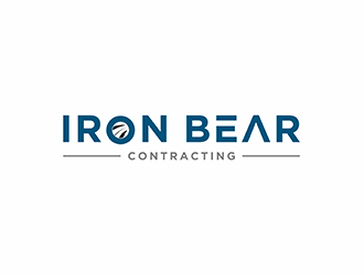Iron bear contracting  logo design by kurnia