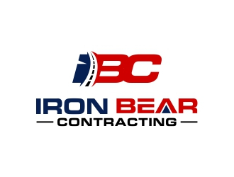 Iron bear contracting  logo design by sarungan