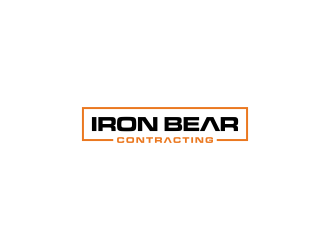 Iron bear contracting  logo design by RIANW