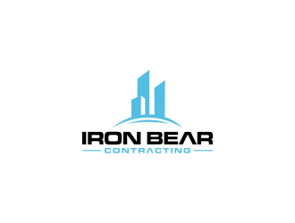 Iron bear contracting  logo design by RIANW