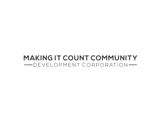 Making it Count Community Development Corporation  logo design by tukang ngopi