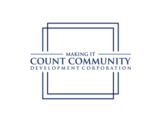 Making it Count Community Development Corporation  logo design by GassPoll