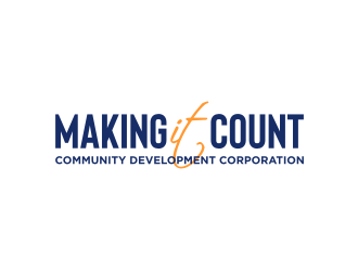 Making it Count Community Development Corporation  logo design by GemahRipah
