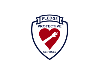 PLEDGE PROTECTIVE SERVICES logo design by hopee