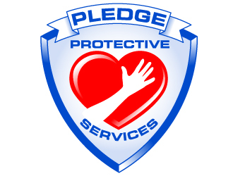 PLEDGE PROTECTIVE SERVICES logo design by Suvendu