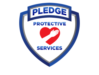 PLEDGE PROTECTIVE SERVICES logo design by jm77788