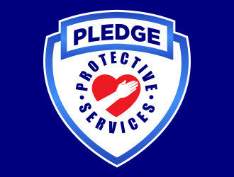 PLEDGE PROTECTIVE SERVICES logo design by jm77788