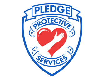 PLEDGE PROTECTIVE SERVICES logo design by DreamLogoDesign