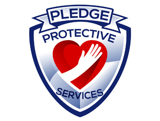 PLEDGE PROTECTIVE SERVICES logo design by DreamLogoDesign