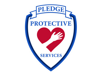 PLEDGE PROTECTIVE SERVICES logo design by DreamLogoDesign