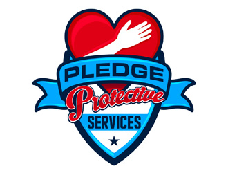 PLEDGE PROTECTIVE SERVICES logo design by DreamLogoDesign