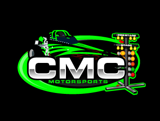 CMC Motorsports logo design by AamirKhan