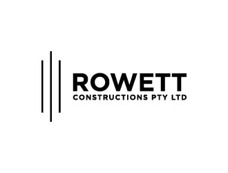 Rowett Constructions Pty Ltd logo design by maserik
