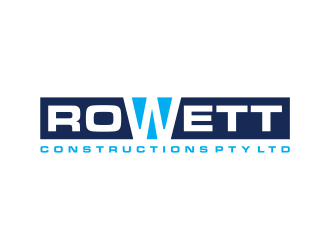 Rowett Constructions Pty Ltd logo design by GassPoll