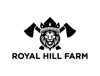 Royal Hill Farm  logo design by Moon