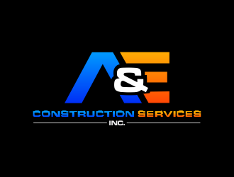 A&E Construction Services Inc. logo design by kanal