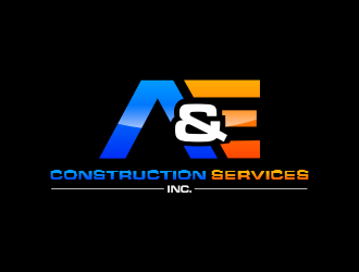 A&E Construction Services Inc. logo design by kanal