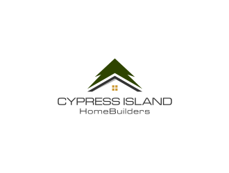 Cypress Island HomeBuilders logo design by peundeuyArt